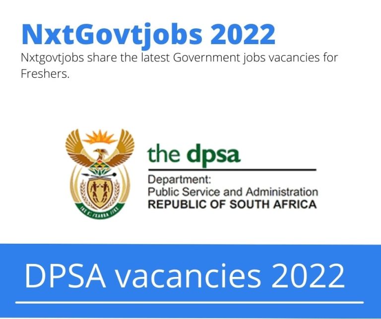 DPSA Cleaner Vacancies in Mmabatho Circular 02 of 2022 Apply Now