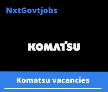 Komatsu Welding Jobs in Brits 2023