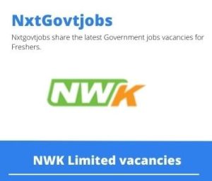NWK Limited Production Officer Vacancies In Lichtenburg 2022