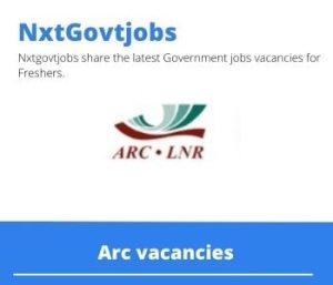 ARC Senior Researcher vacancies in Potchefstroom 2022 Apply now