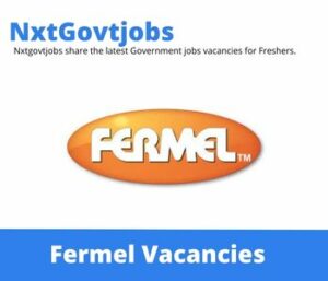 Fermel Product Specialist Vacancies in Rustenburg