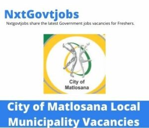 City of Matlosana Municipality Planning and Human Settlements Director Vacancies in Rustenburg 2023