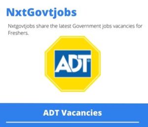 ADT Administrator Sales Coordinator Vacancies in Rustenburg 2023
