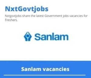Sanlam Sales Manager Vacancies in North West 2023