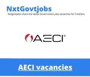 AECI Reagent Operator Vacancies in Mafikeng – Deadline 02 Jun 2023