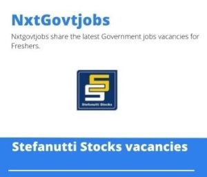 Stefanutti Stocks Supervisor Rigging Vacancies in Mafikeng – Deadline 10 July 2023