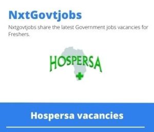Hospersa Labour Relations Organiser Vacancies in Rustenburg – Deadline 14 July 2023